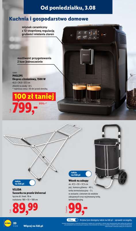 Lidl - gazetka promocyjna Katalog od poniedziałku 03.08 do soboty 08.08 - strona 24