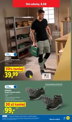 Lidl - gazetka promocyjna Katalog od poniedziałku 03.08 do soboty 08.08 - strona 47