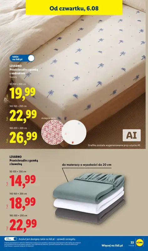 Lidl - gazetka promocyjna Katalog od poniedziałku 03.08 do soboty 08.08 - strona 39