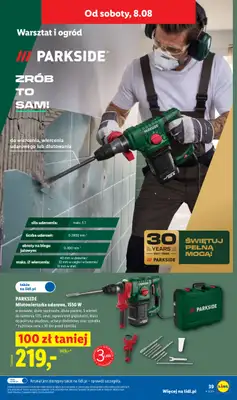 Lidl - gazetka promocyjna Katalog od poniedziałku 03.08 do soboty 08.08 - strona 45