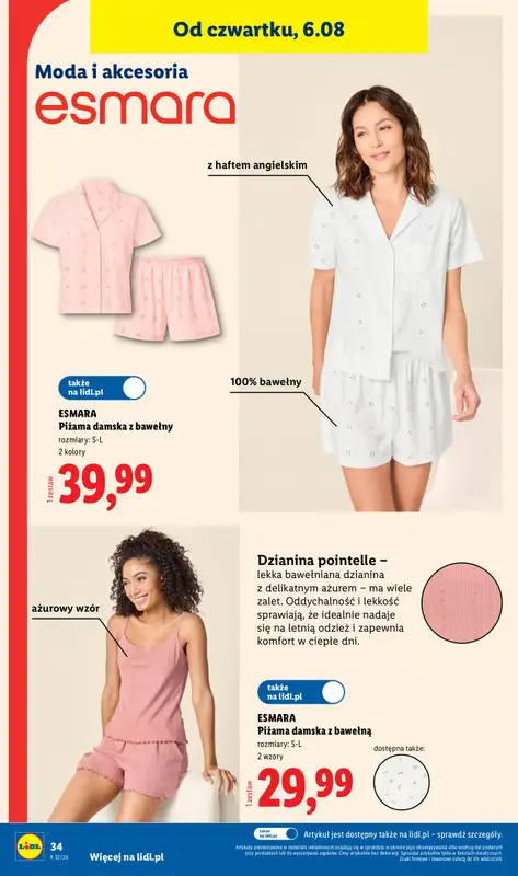 Lidl - gazetka promocyjna Katalog od poniedziałku 03.08 do soboty 08.08 - strona 40