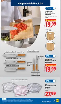 Lidl - gazetka promocyjna Katalog od poniedziałku 03.08 do soboty 08.08 - strona 21