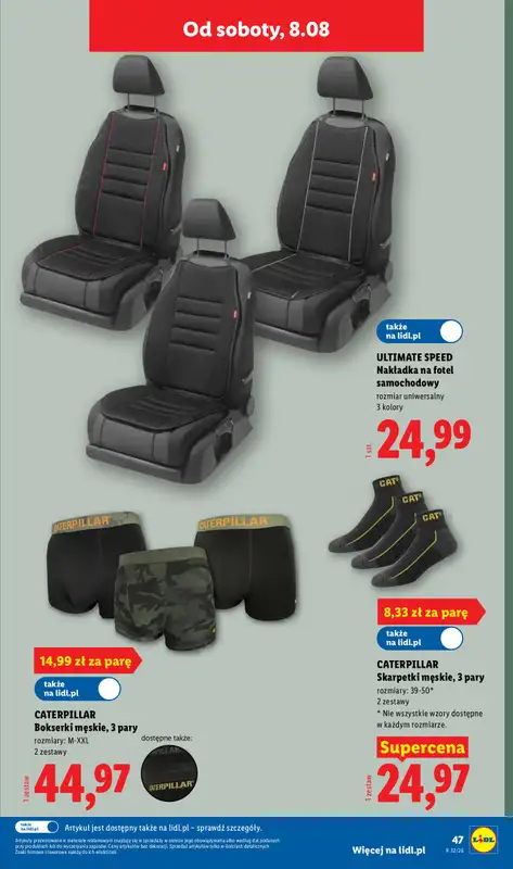 Lidl - gazetka promocyjna Katalog od poniedziałku 03.08 do soboty 08.08 - strona 53