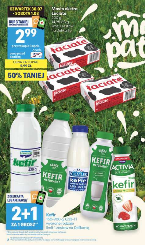 Delikatesy Centrum - gazetka promocyjna Gazetka od czwartku 30.07 do środy 05.08 - strona 2