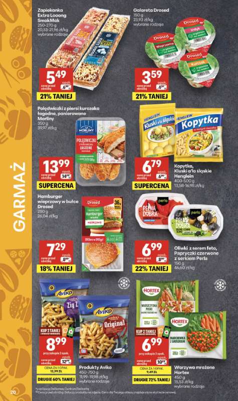 Delikatesy Centrum - gazetka promocyjna Gazetka od czwartku 30.07 do środy 05.08 - strona 20