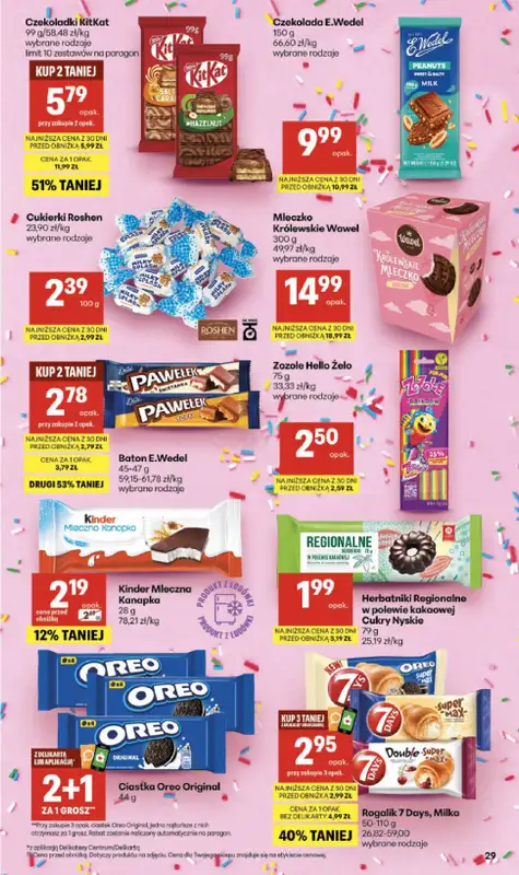 Delikatesy Centrum - gazetka promocyjna Gazetka od czwartku 30.07 do środy 05.08 - strona 29