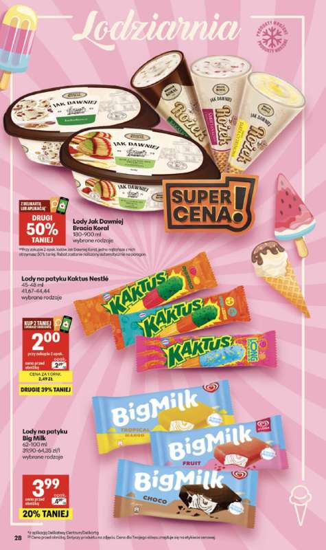 Delikatesy Centrum - gazetka promocyjna Gazetka od czwartku 30.07 do środy 05.08 - strona 28