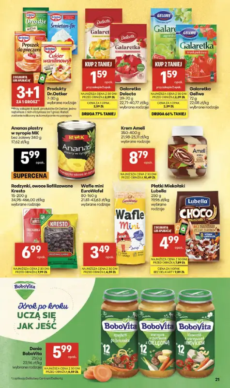 Delikatesy Centrum - gazetka promocyjna Gazetka od czwartku 30.07 do środy 05.08 - strona 21