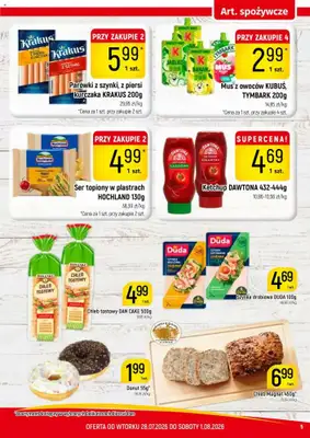 Delikatesy Piotruś Pan - gazetka promocyjna Gazetka od wtorku 28.07 do soboty 01.08 - strona 5