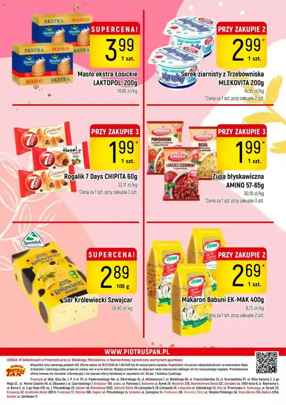 Delikatesy Piotruś Pan - gazetka promocyjna Gazetka od wtorku 28.07 do soboty 01.08 - strona 16