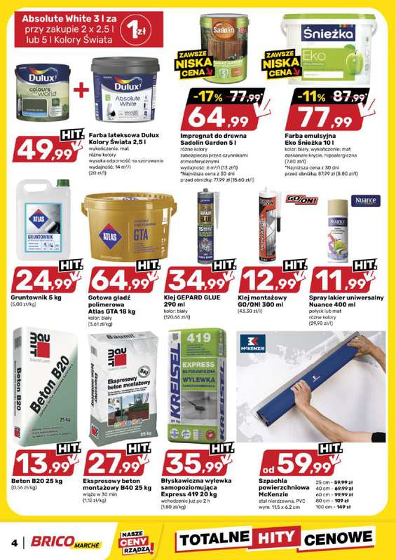Bricomarche - gazetka promocyjna Gazetka od środy 29.07 do soboty 08.08 - strona 4