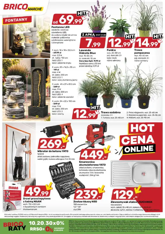 Bricomarche - gazetka promocyjna Gazetka od środy 29.07 do soboty 08.08 - strona 9