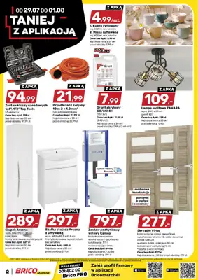 Bricomarche - gazetka promocyjna Gazetka od środy 29.07 do soboty 08.08 - strona 2