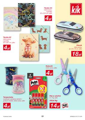 KiK - gazetka promocyjna Gazetka od poniedziałku 27.07  - strona 3