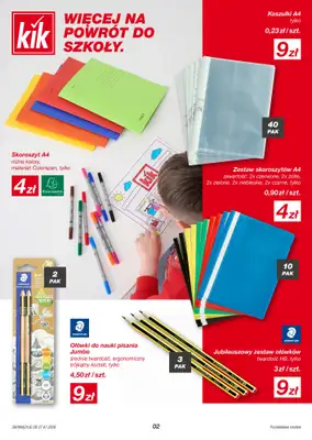 KiK - gazetka promocyjna Gazetka od poniedziałku 27.07  - strona 2