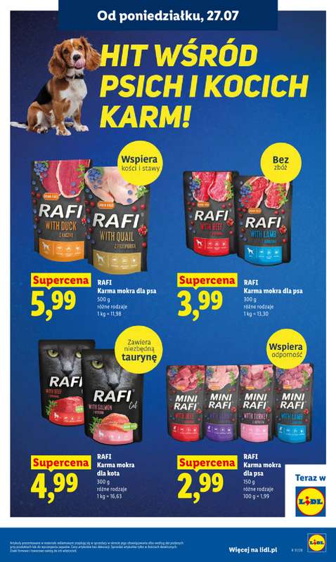 Lidl - gazetka promocyjna Oferta od poniedziałku od poniedziałku 27.07 do środy 29.07 - strona 91