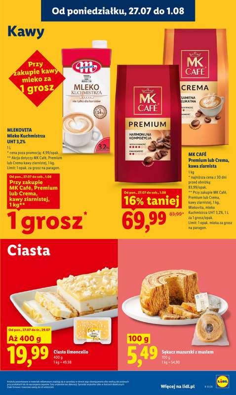 Lidl - gazetka promocyjna Oferta od poniedziałku od poniedziałku 27.07 do środy 29.07 - strona 77