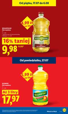 Lidl - gazetka promocyjna Oferta od poniedziałku od poniedziałku 27.07 do środy 29.07 - strona 15