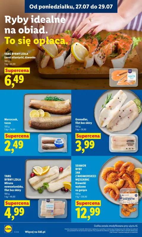 Lidl - gazetka promocyjna Oferta od poniedziałku od poniedziałku 27.07 do środy 29.07 - strona 64
