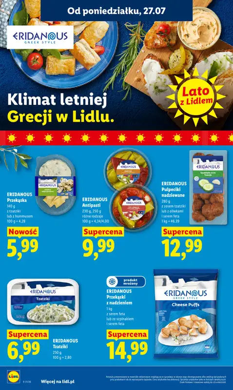 Lidl - gazetka promocyjna Oferta od poniedziałku od poniedziałku 27.07 do środy 29.07 - strona 50