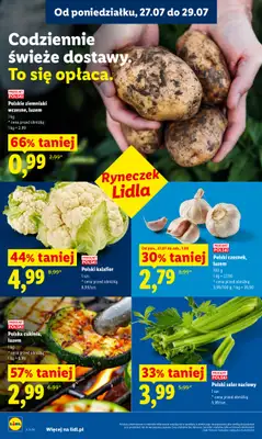 Lidl - gazetka promocyjna Oferta od poniedziałku od poniedziałku 27.07 do środy 29.07 - strona 44