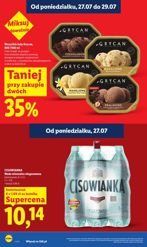 Lidl - gazetka promocyjna Oferta od poniedziałku od poniedziałku 27.07 do środy 29.07 - strona 22