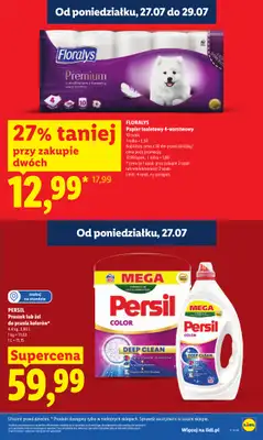 Lidl - gazetka promocyjna Oferta od poniedziałku od poniedziałku 27.07 do środy 29.07 - strona 27