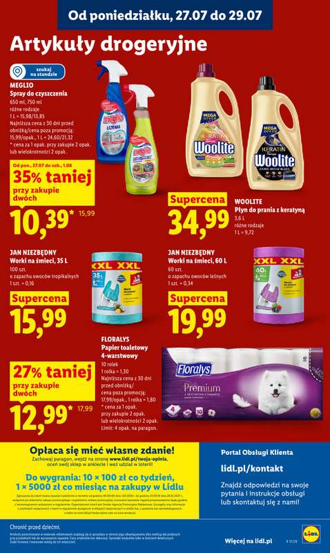 Lidl - gazetka promocyjna Oferta od poniedziałku od poniedziałku 27.07 do środy 29.07 - strona 89
