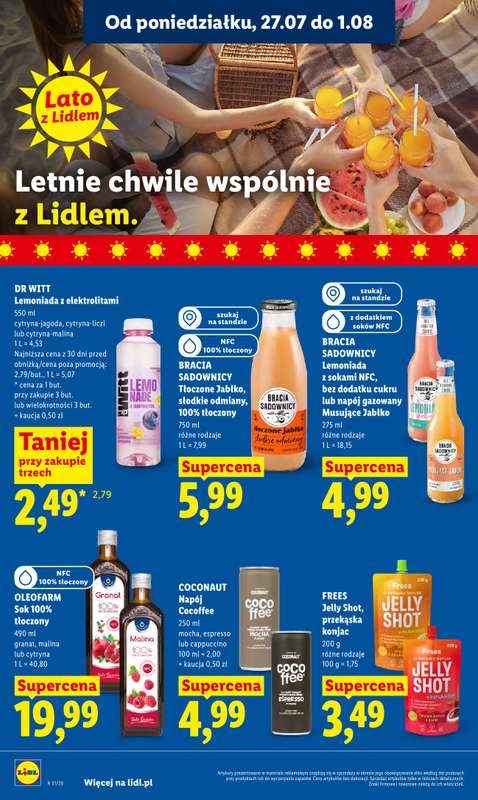 Lidl - gazetka promocyjna Oferta od poniedziałku od poniedziałku 27.07 do środy 29.07 - strona 70