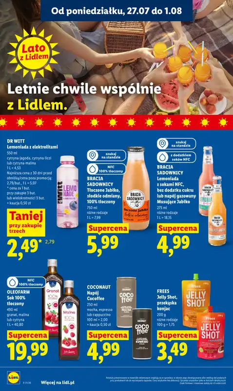 Lidl - gazetka promocyjna Oferta od poniedziałku od poniedziałku 27.07 do środy 29.07 - strona 70