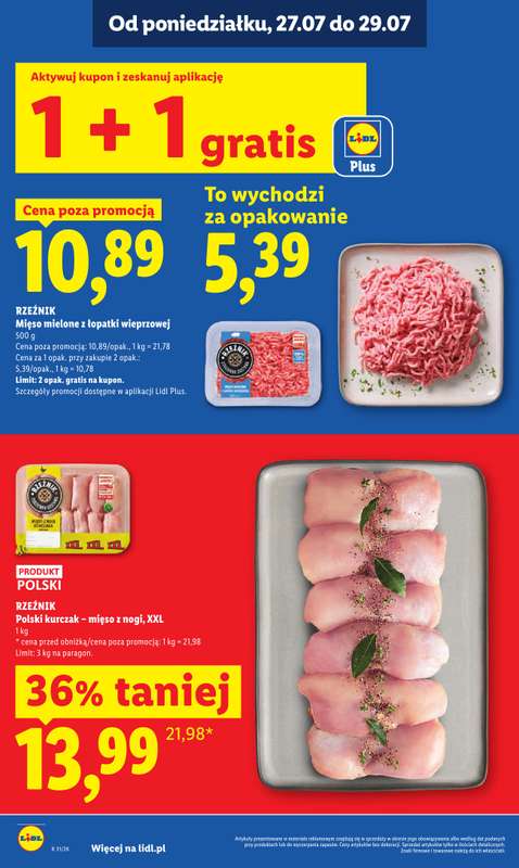 Lidl - gazetka promocyjna Oferta od poniedziałku od poniedziałku 27.07 do środy 29.07 - strona 12