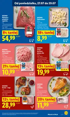 Lidl - gazetka promocyjna Oferta od poniedziałku od poniedziałku 27.07 do środy 29.07 - strona 59