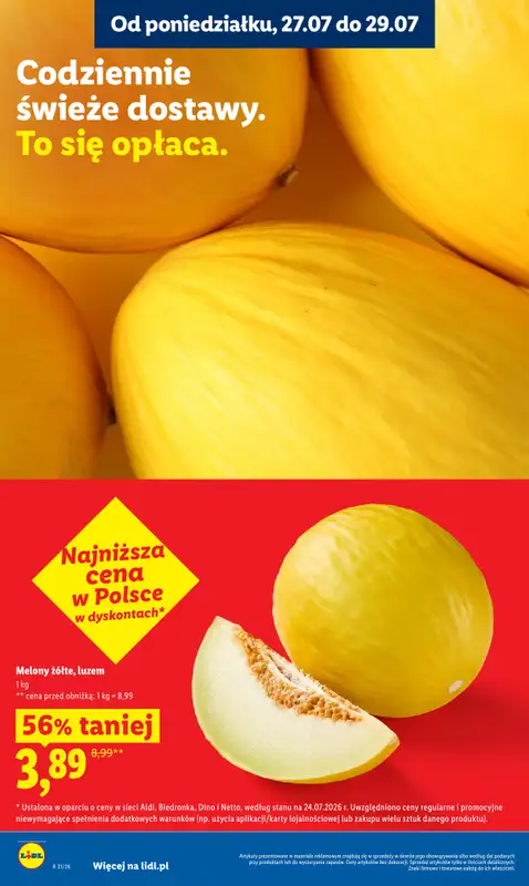 Lidl - gazetka promocyjna Oferta od poniedziałku od poniedziałku 27.07 do środy 29.07 - strona 18