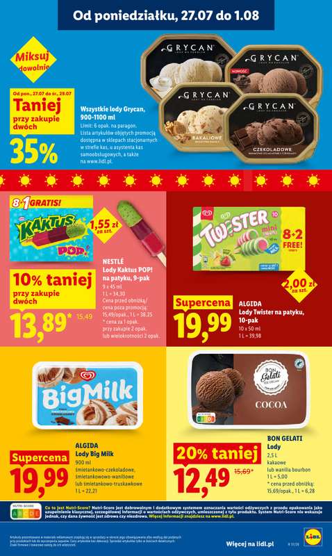 Lidl - gazetka promocyjna Oferta od poniedziałku od poniedziałku 27.07 do środy 29.07 - strona 67