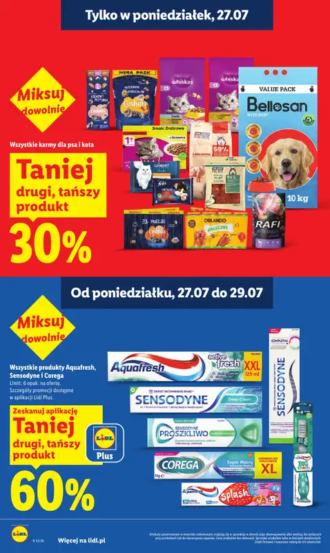 Lidl - gazetka promocyjna Oferta od poniedziałku od poniedziałku 27.07 do środy 29.07 - strona 26