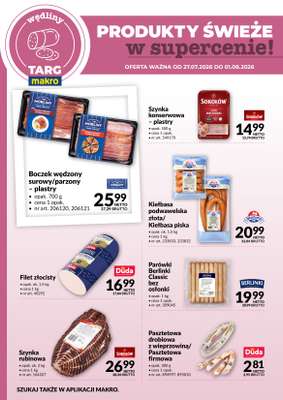 Makro - gazetka promocyjna Targ MAKRO - oferta świeża w super cenach! od poniedziałku 27.07 do soboty 01.08 - strona 3