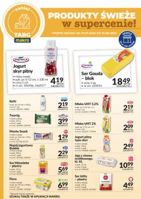 Makro - gazetka promocyjna Targ MAKRO - oferta świeża w super cenach! od poniedziałku 27.07 do soboty 01.08