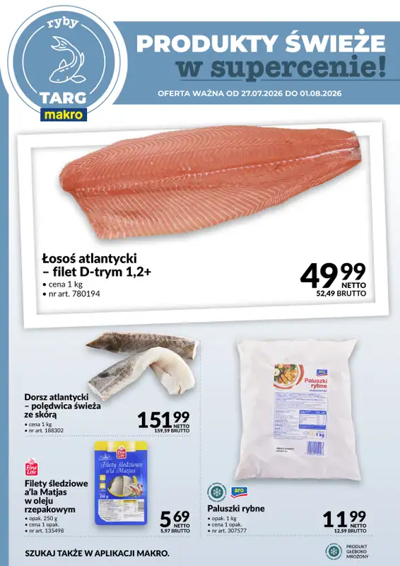 Makro - gazetka promocyjna Targ MAKRO - oferta świeża w super cenach! od poniedziałku 27.07 do soboty 01.08 - strona 4