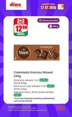 Dino - gazetka promocyjna Specjalna oferta na 27.07.2026 - promocje spoza gazetki od poniedziałku 27.07 do poniedziałku 27.07 - strona 4