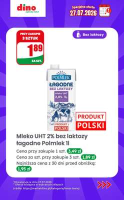 Dino - gazetka promocyjna Specjalna oferta na 27.07.2026 - promocje spoza gazetki od poniedziałku 27.07 do poniedziałku 27.07 - strona 3