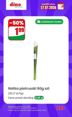 Dino - gazetka promocyjna Specjalna oferta na 27.07.2026 - promocje spoza gazetki od poniedziałku 27.07 do poniedziałku 27.07 - strona 6