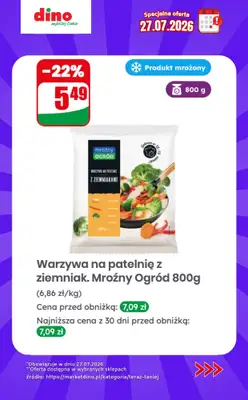 Dino - gazetka promocyjna Specjalna oferta na 27.07.2026 - promocje spoza gazetki od poniedziałku 27.07 do poniedziałku 27.07 - strona 10