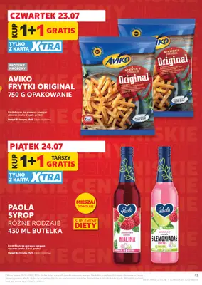 Kaufland - gazetka promocyjna Gazetka Tygodnia od czwartku 23.07 do środy 29.07 - strona 13