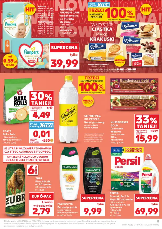 Kaufland - gazetka promocyjna Gazetka Tygodnia od czwartku 23.07 do środy 29.07 - strona 11