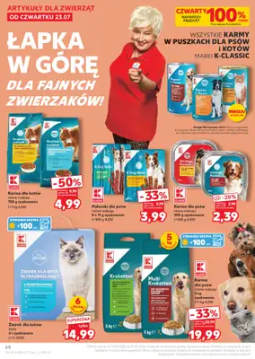 Kaufland - gazetka promocyjna Gazetka Tygodnia od czwartku 23.07 do środy 29.07 - strona 64