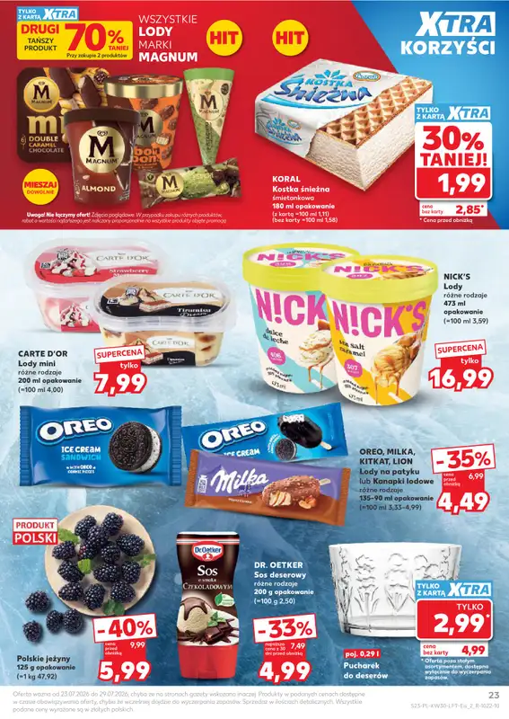 Kaufland - gazetka promocyjna Gazetka Tygodnia od czwartku 23.07 do środy 29.07 - strona 23