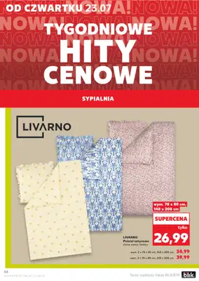 Kaufland - gazetka promocyjna Gazetka Tygodnia od czwartku 23.07 do środy 29.07 - strona 66