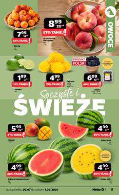 Netto - gazetka promocyjna Gazetka Spożywcza od czwartku 30.07 do soboty 01.08 - strona 5