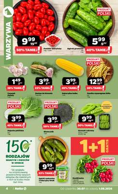 Netto - gazetka promocyjna Gazetka Spożywcza od czwartku 30.07 do soboty 01.08 - strona 4