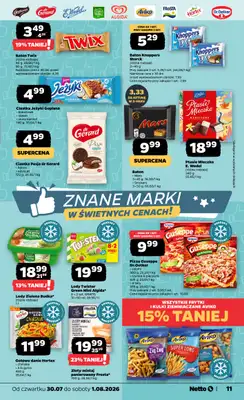 Netto - gazetka promocyjna Gazetka Spożywcza od czwartku 30.07 do soboty 01.08 - strona 11